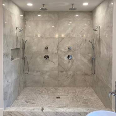 Tile and shower renovation